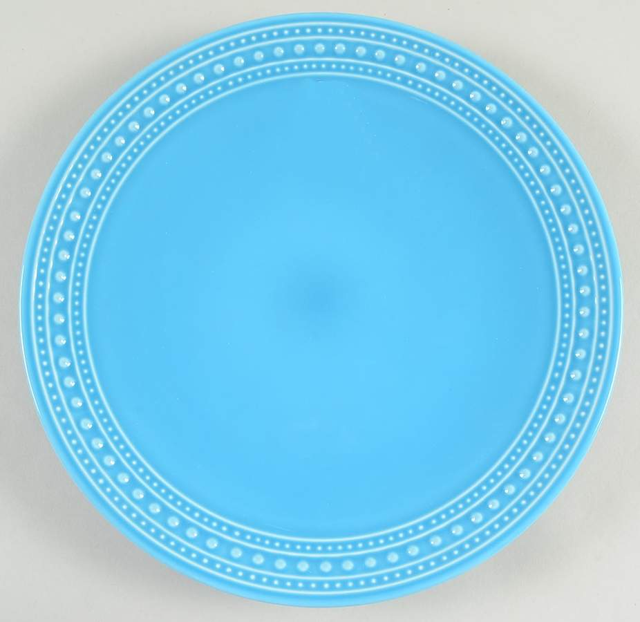 M2A20 Azure Blue Dinner Plate by Matceramica-1