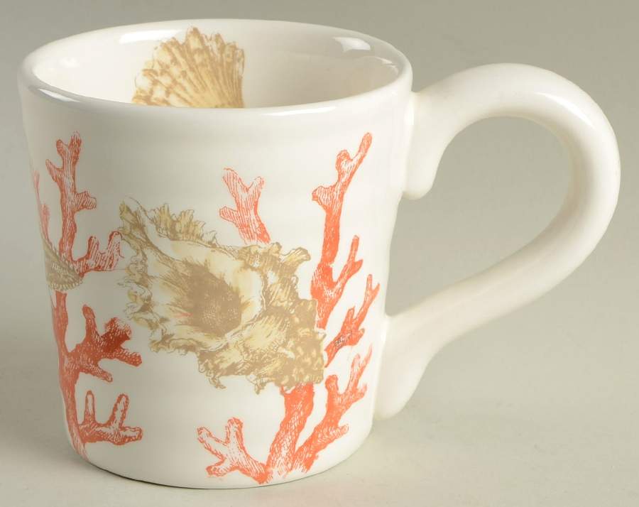 Coral Garland Mug by Maxcera Corp-1