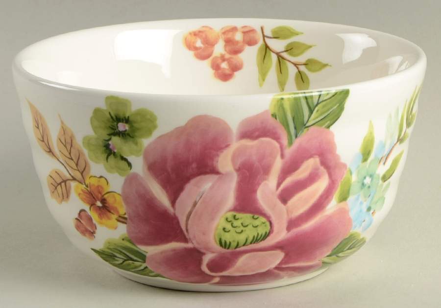 Color Peony Soup/Cereal Bowl by Maxcera Corp-1
