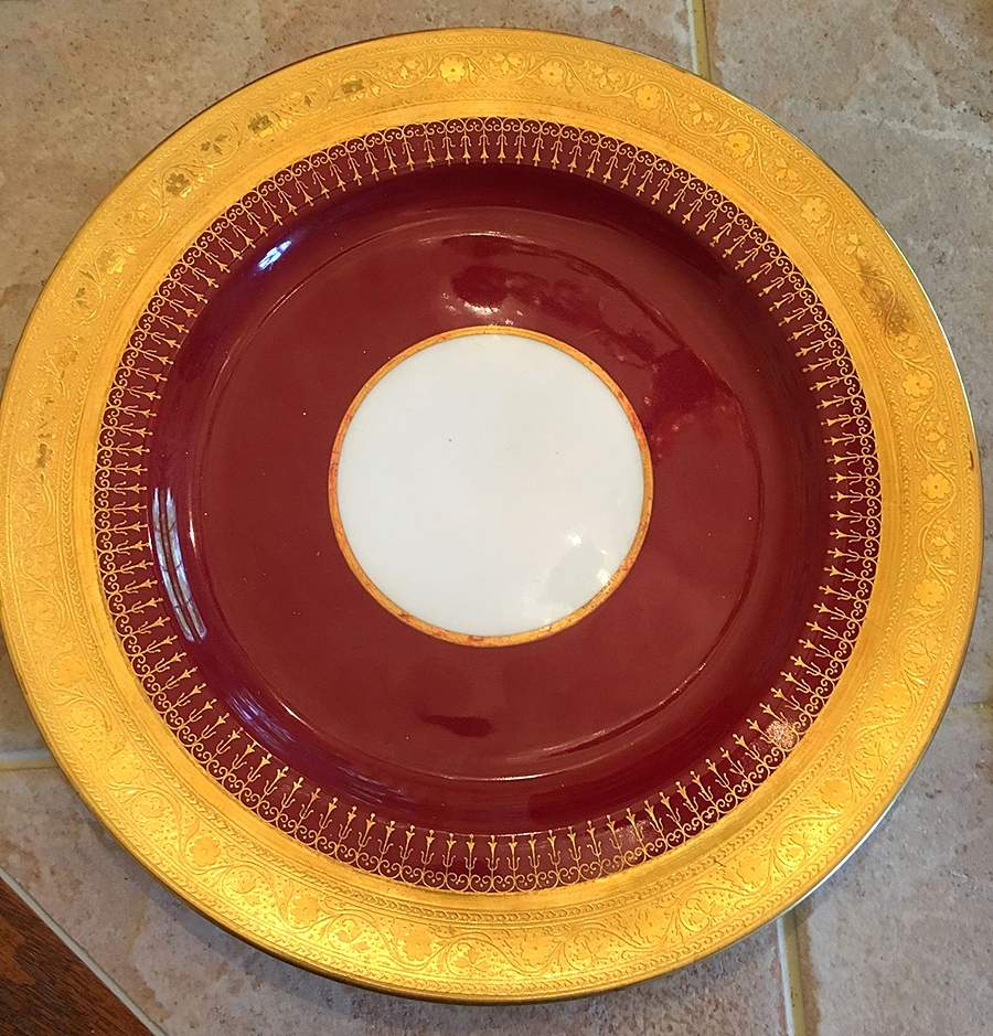 H190 Luncheon Plate by Minton-1