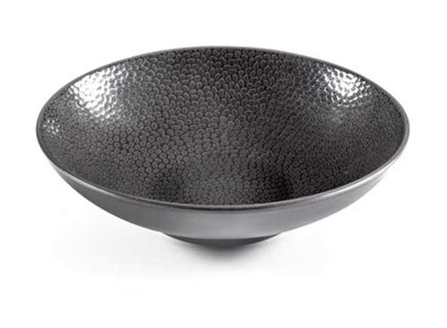 Stone Grey 7" Individual Pasta/Salad Bowl by Medard de Noblat-1