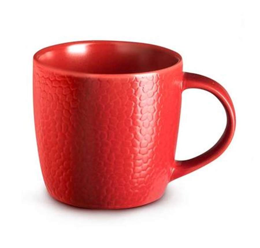 Stone Red Mug by Medard de Noblat-1