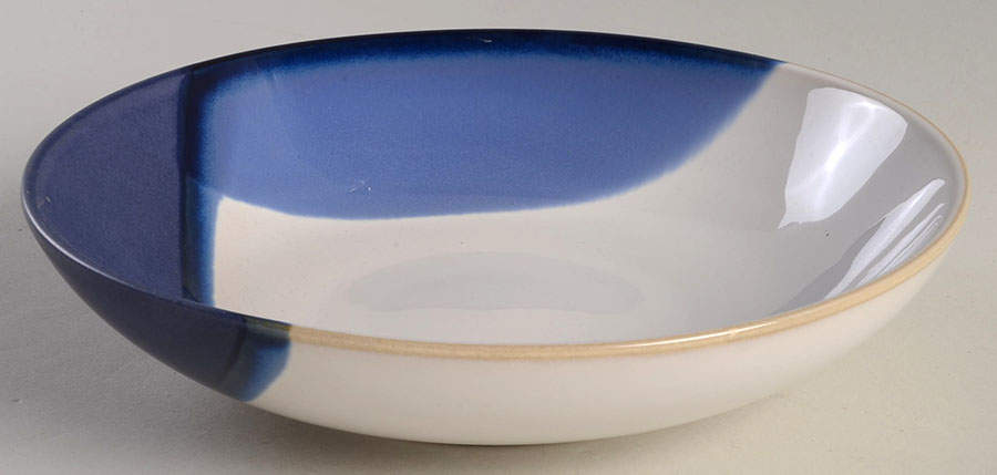 Caden Blue 8" Individual Pasta Bowl by Mikasa-1