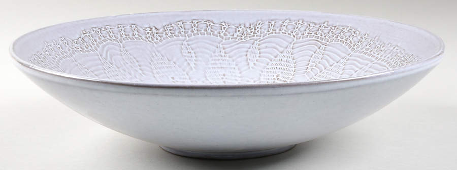Daniela White 12" Round Vegetable Bowl by Mikasa-1