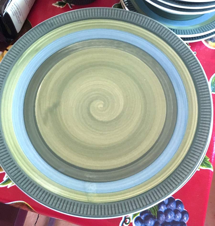Corinne Dinner Plate by Midland Enterprises-1