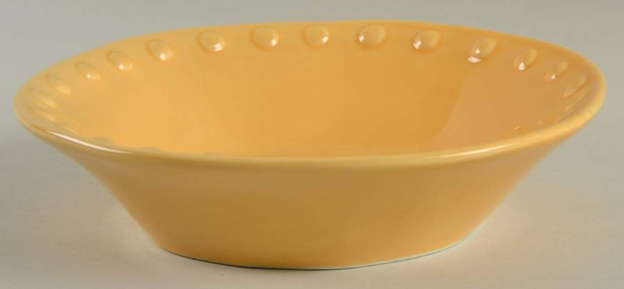 MLJ3 Yellow Soup/Cereal Bowl by Maioliche Jessica-1