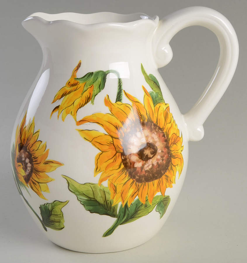 Bright Sunflower 84 Oz Pitcher by Maxcera Corp-1