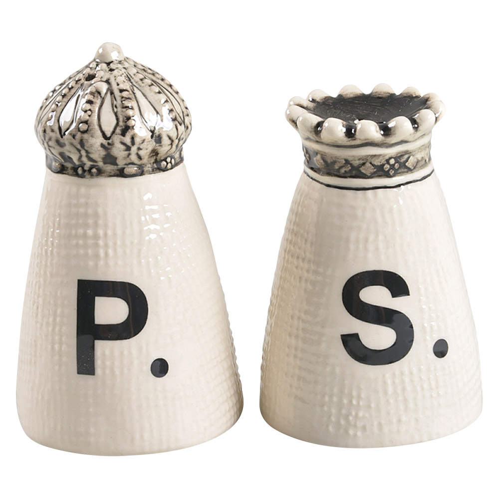 Crown Salt & Pepper Set by Magenta-1