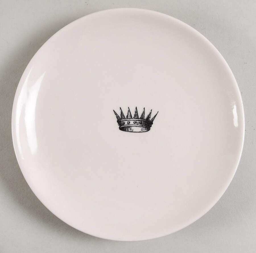 Crown Salad Plate by Magenta-1