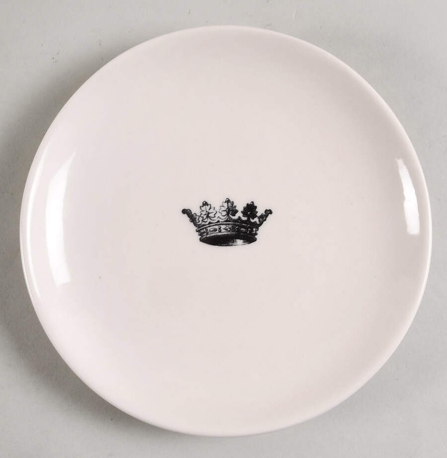 Crown Salad Plate by Magenta-1