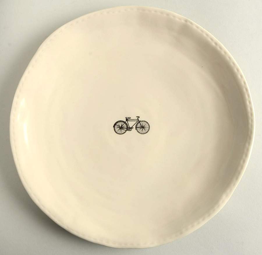 Bike Dinner Plate by Magenta-1
