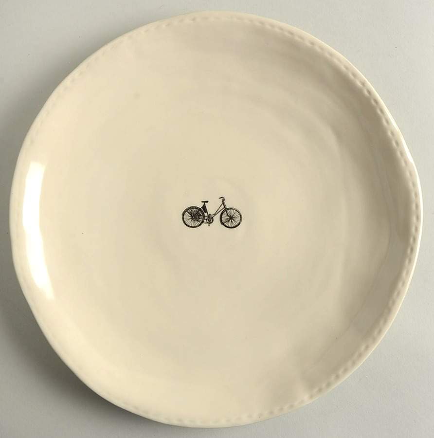 Bike Dinner Plate by Magenta-1
