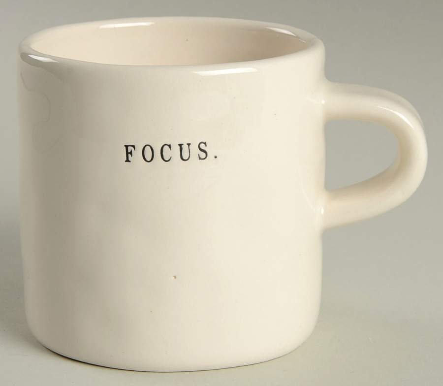 Zen Word (Word Stamp) Mug by Magenta-1