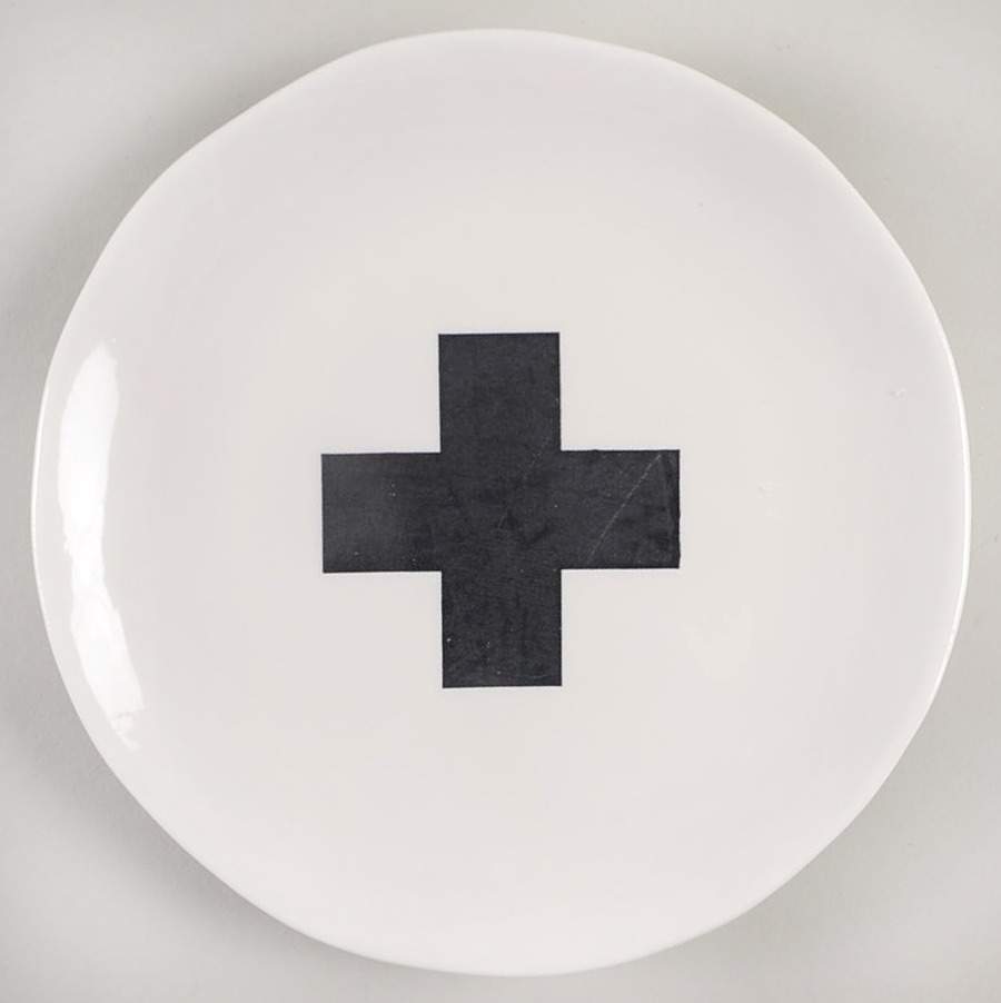 Indigo Dreams Salad/Dessert Plate by Magenta-1