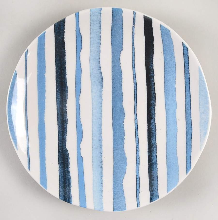 Indigo Dreams Salad/Dessert Plate by Magenta-1
