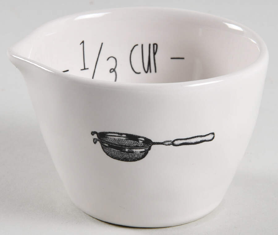 Kitchen Icon 1/3 Cup Measuring Cup with Spout by Magenta-1