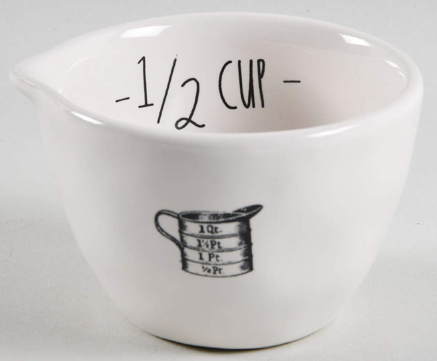 Kitchen Icon 1/2 Cup Measuring Cup with Spout by Magenta-1