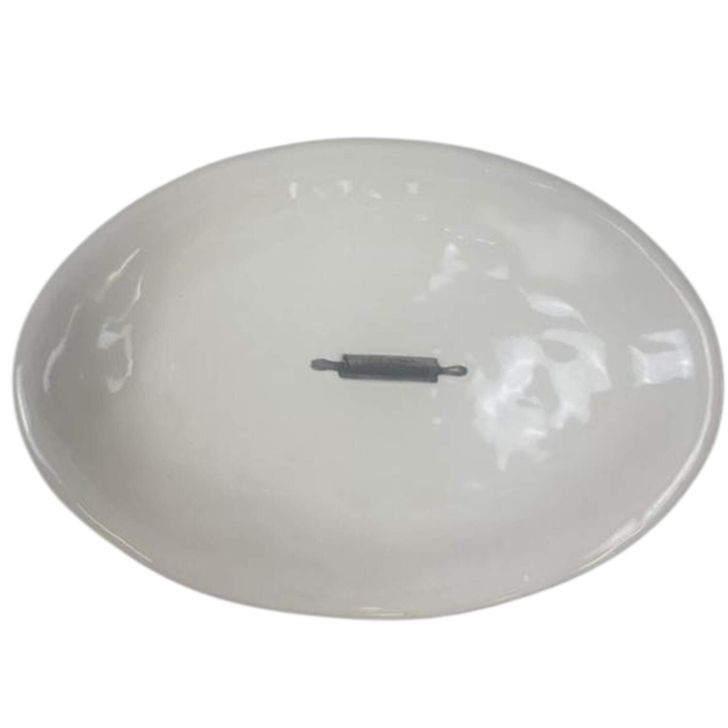 Kitchen Icon 8" Oval Plate by Magenta-1