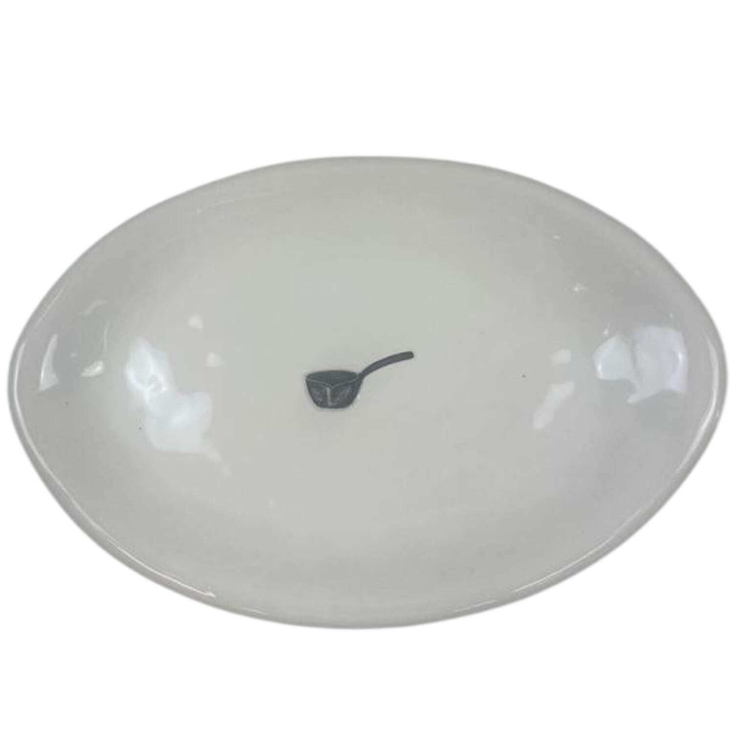 Kitchen Icon 8" Oval Plate by Magenta-1