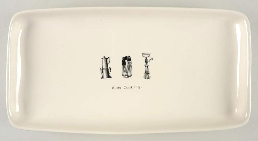 Kitchen Icon 14" Rectangular Tray by Magenta-1