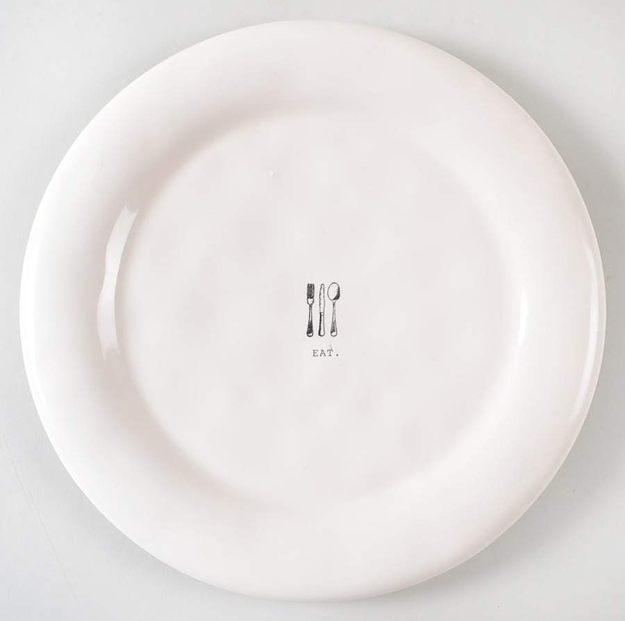 Kitchen Icon Dinner Plate by Magenta-1