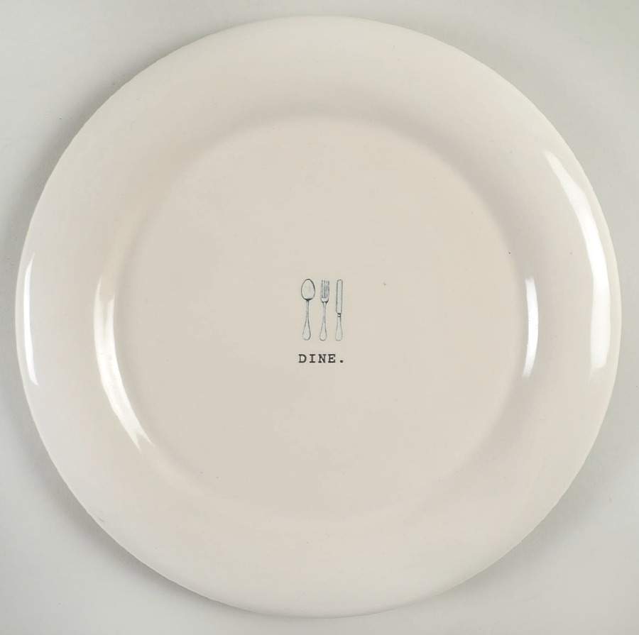 Kitchen Icon Dinner Plate by Magenta-1