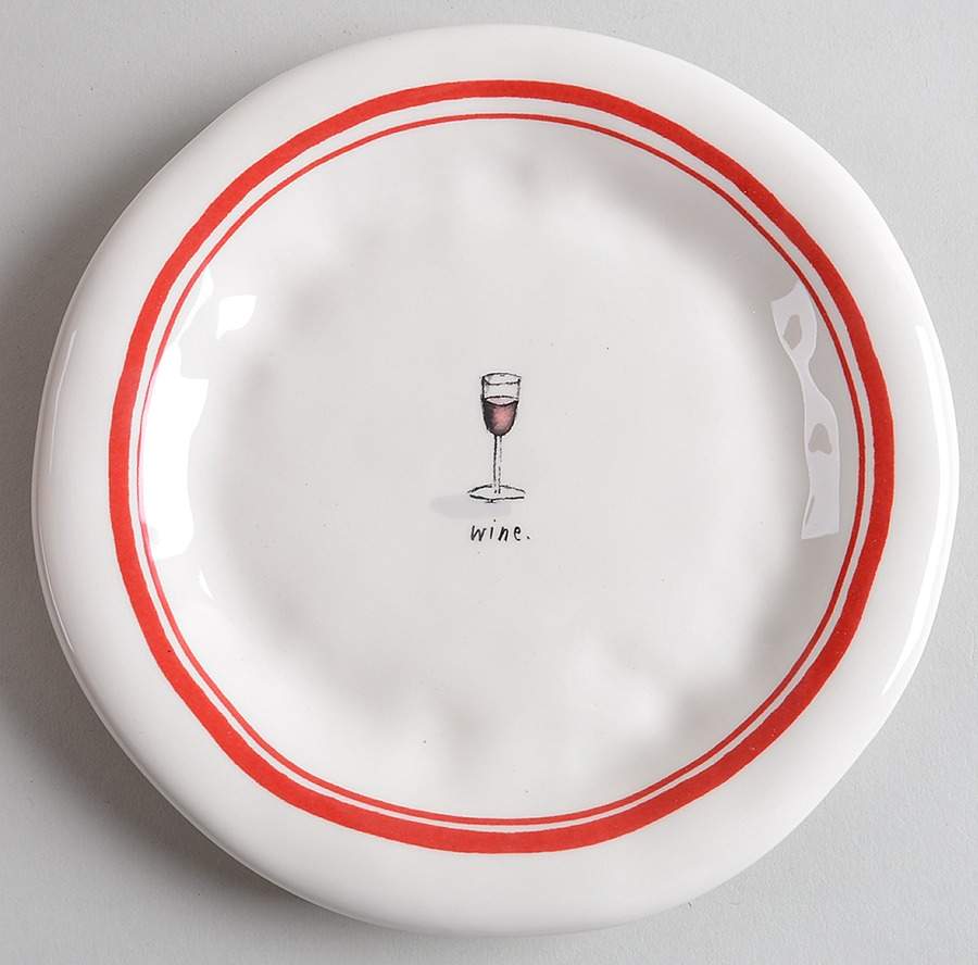 French Picnic Salad Plate by Magenta-1