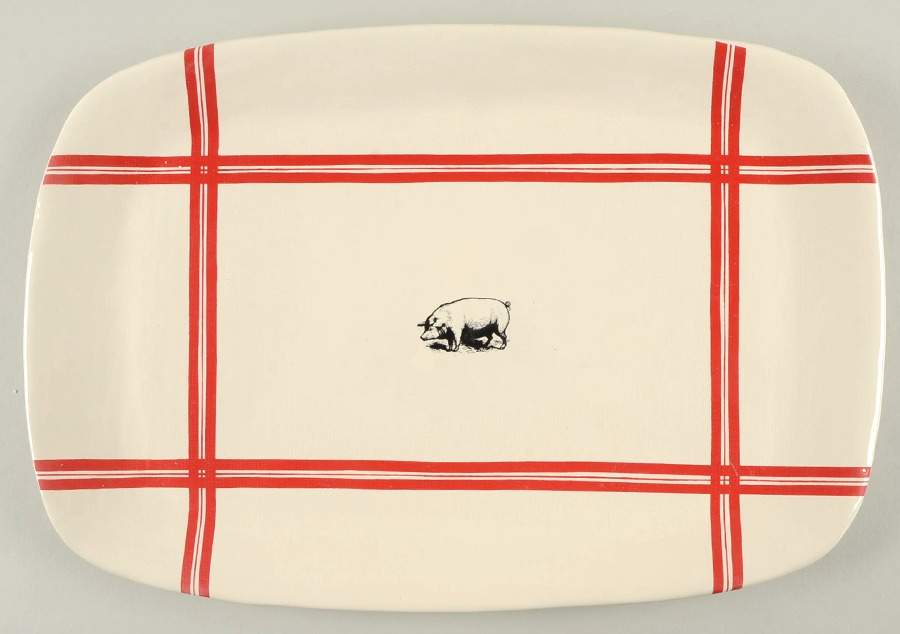 French Picnic 15" Rectangular Serving Platter by Magenta-1
