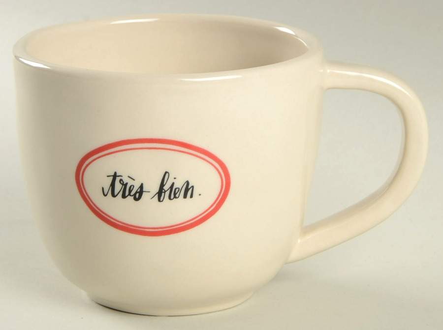 French Picnic Latte Mug by Magenta-1