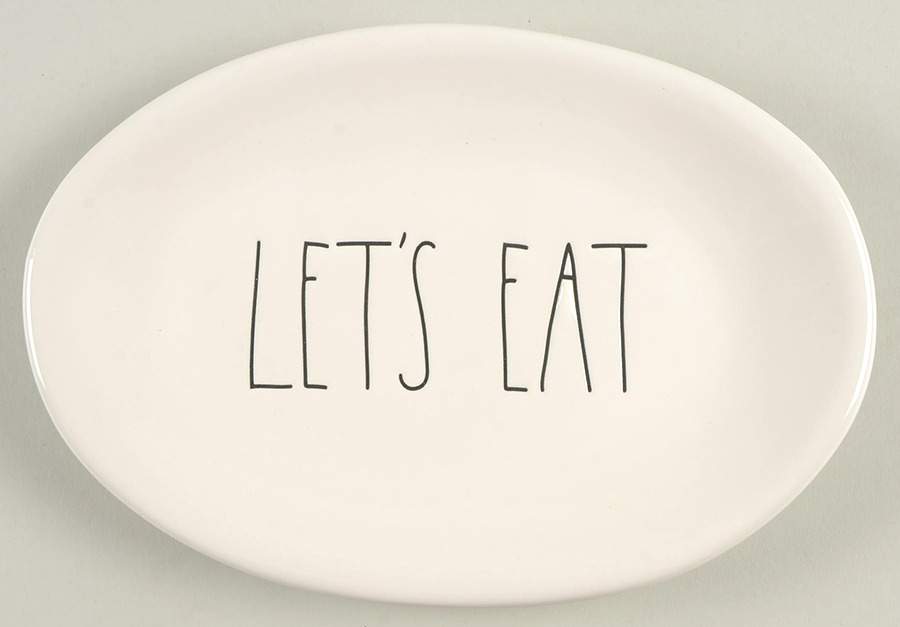 Farmhouse 8" Oval Plate by Magenta-1