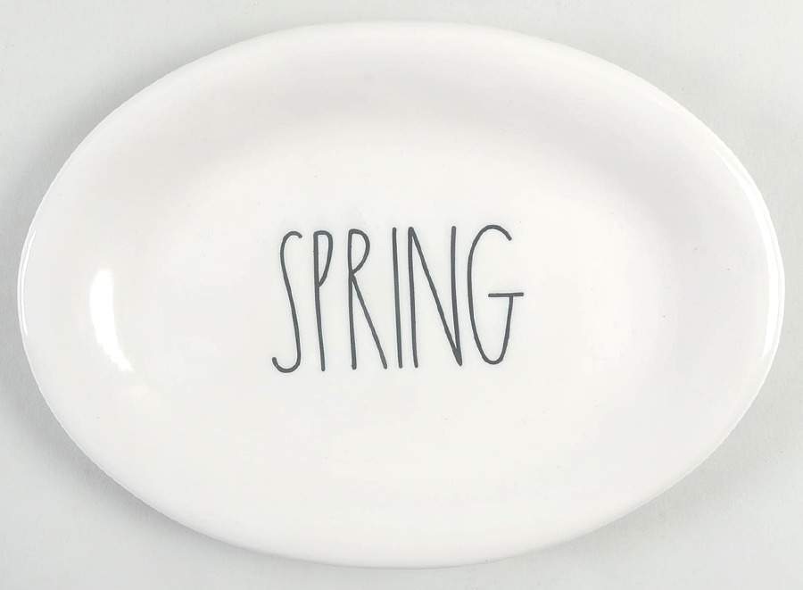 Farmhouse 8" Oval Plate by Magenta-1