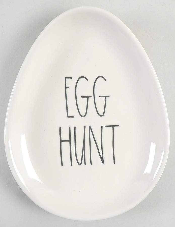 Farmhouse 8" Egg Shape Plate by Magenta-1