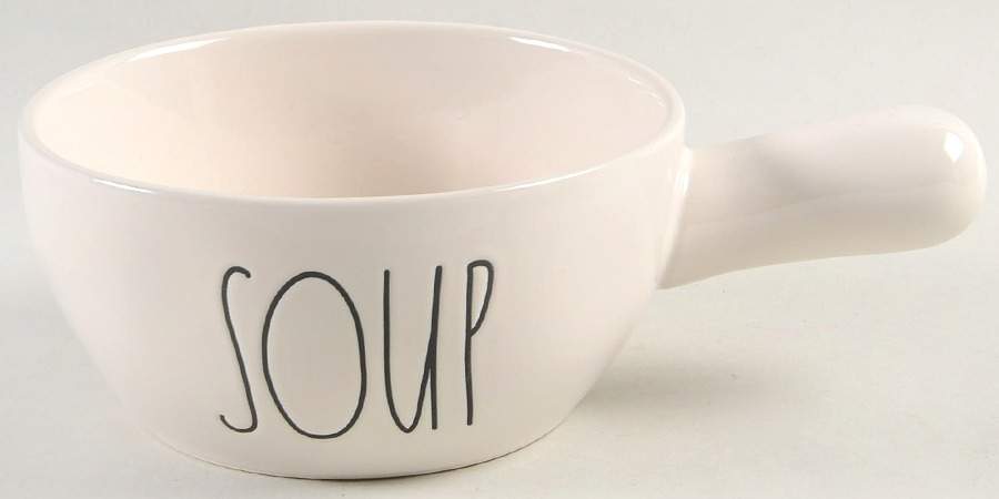 Farmhouse Individual Handled Soup Bowl by Magenta-1