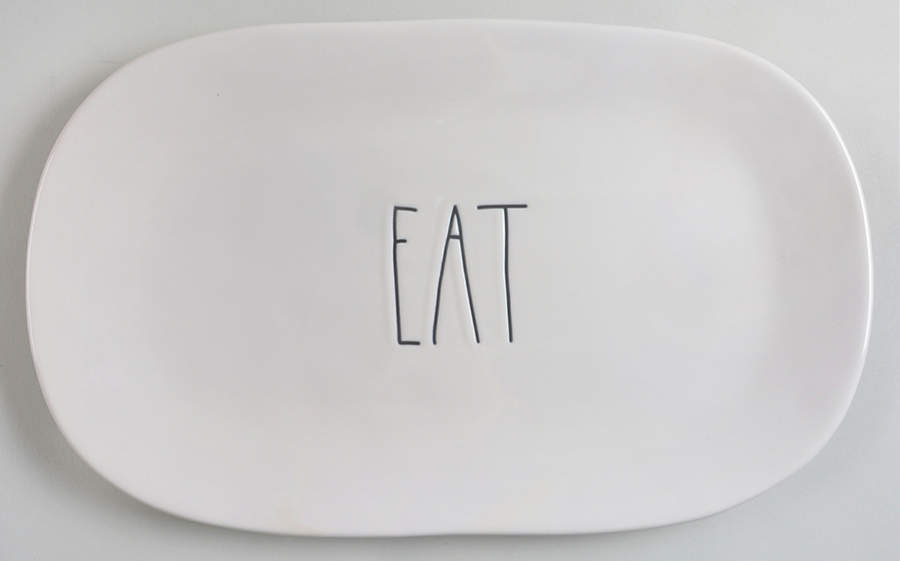 Farmhouse 15" Oval Serving Platter by Magenta-1