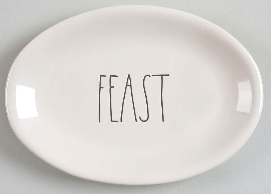 Farmhouse 8" Oval Plate by Magenta-1
