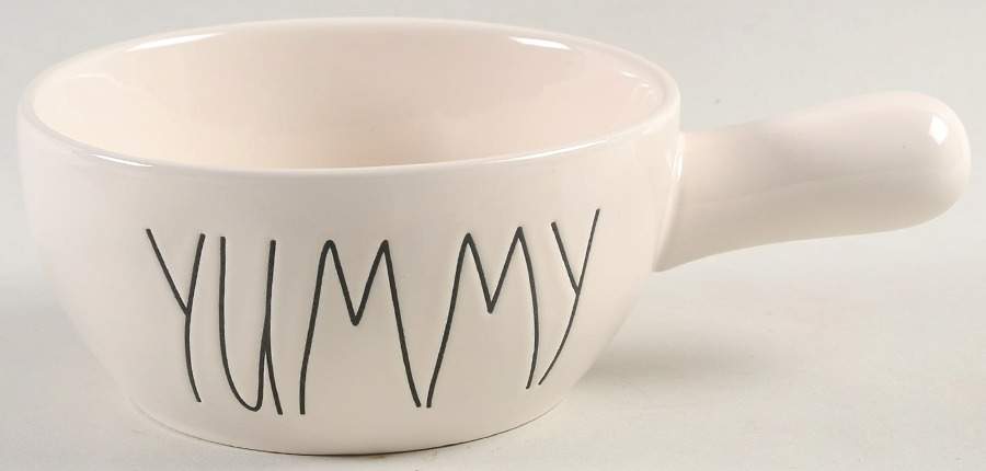 Farmhouse Individual Handled Soup Bowl by Magenta-1