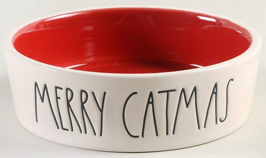 Farmhouse Cat Bowl by Magenta-1