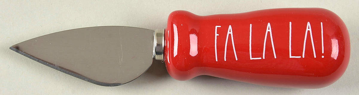 Farmhouse Holiday Cheese Knife with Stainless Blade by Magenta-1