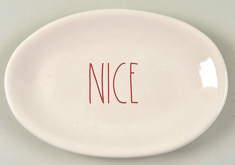 Farmhouse 8" Oval Plate by Magenta-1