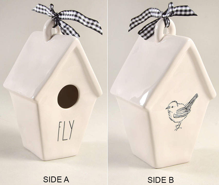 Farmhouse Birdhouse by Magenta-1