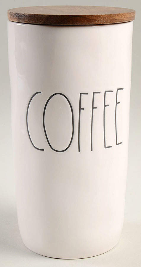 Farmhouse Coffee Canister & Wood Lid by Magenta-1