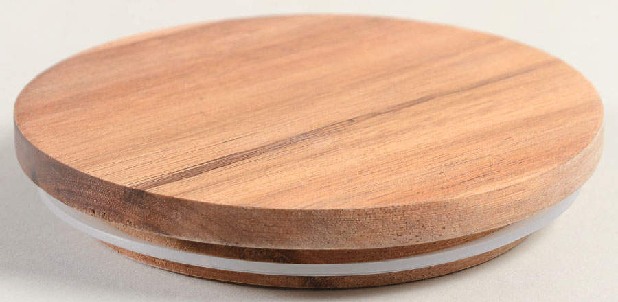 Farmhouse Wood Lid for Sugar Canister by Magenta-1