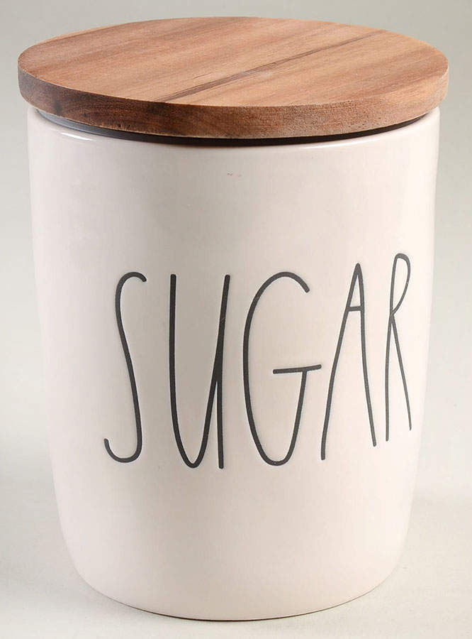 Farmhouse Sugar Canister & Wood Lid by Magenta-1