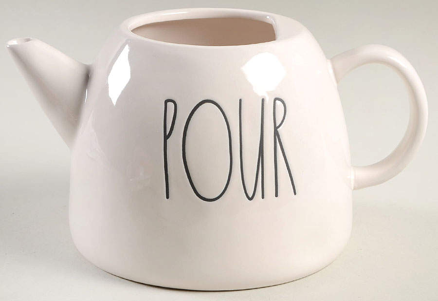 Farmhouse Teapot No Lid by Magenta-1