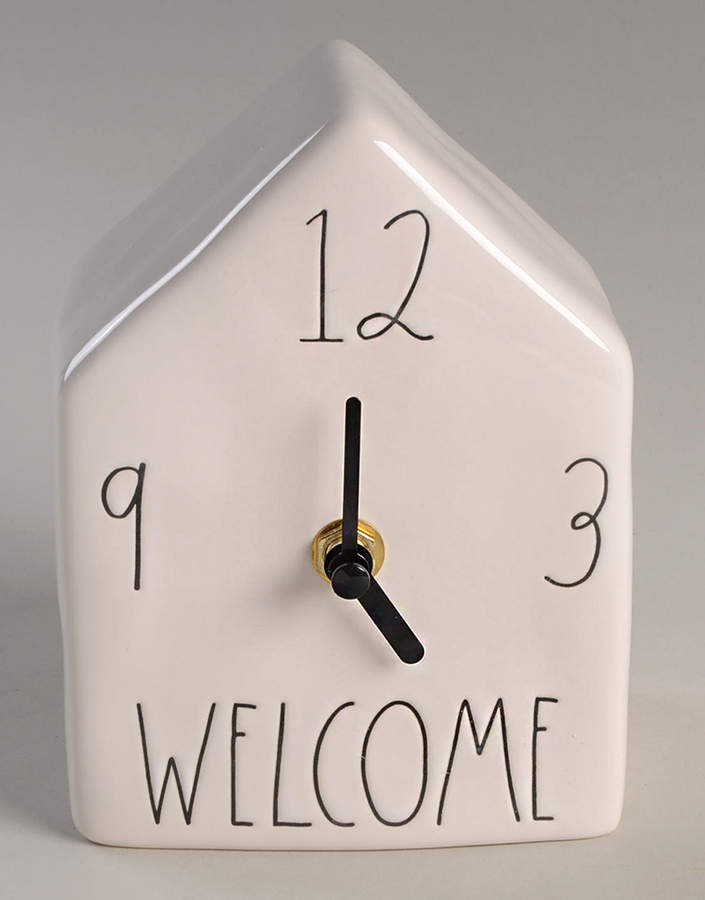 Farmhouse Mantel Clock by Magenta-1