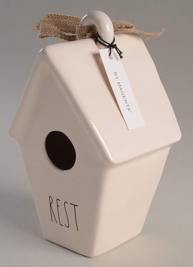 Farmhouse Birdhouse by Magenta-1