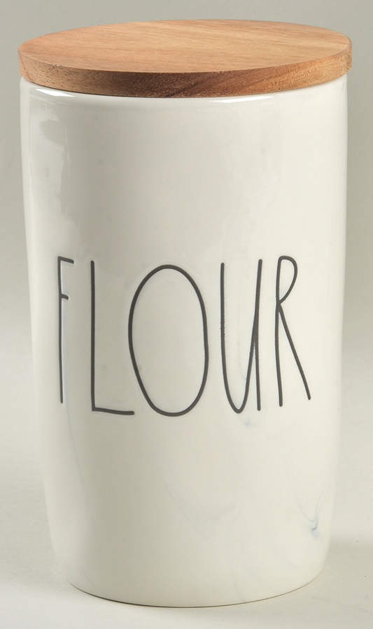 Farmhouse Flour Canister & Wood Lid by Magenta-1