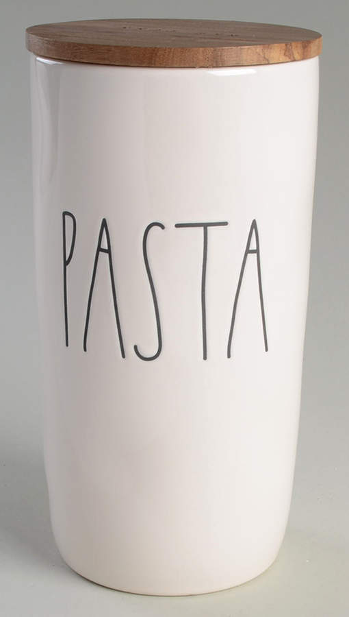 Farmhouse Pasta Canister & Wood Lid by Magenta-1