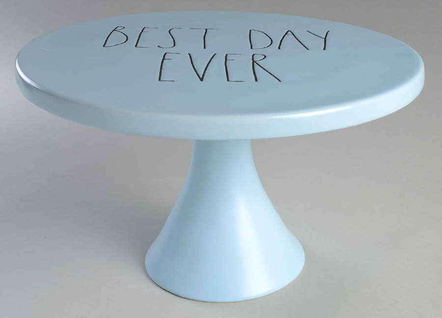 Farmhouse 11" Diameter Pedestal Cake Stand by Magenta-1