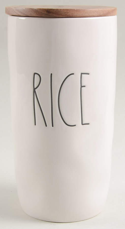 Farmhouse Rice Canister & Wood Lid by Magenta-1